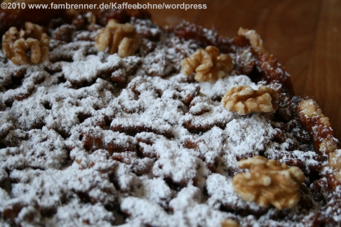 Kalifornische Walnut-Tarte